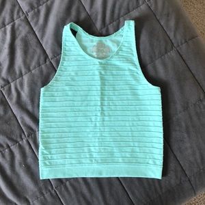 High Neck Crop Top